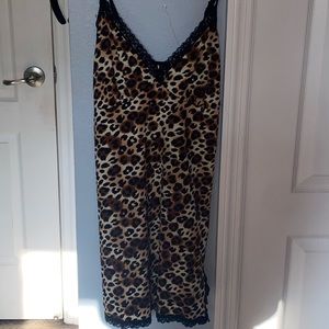 leopard print dress